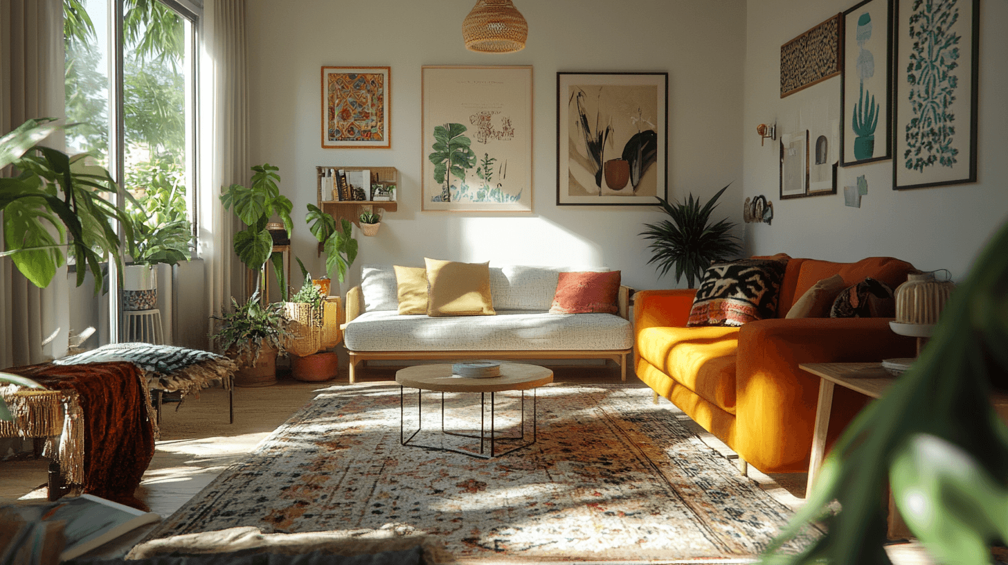 Einrichtung im Scandi-Boho-Look: Die ideale Balance entdecken