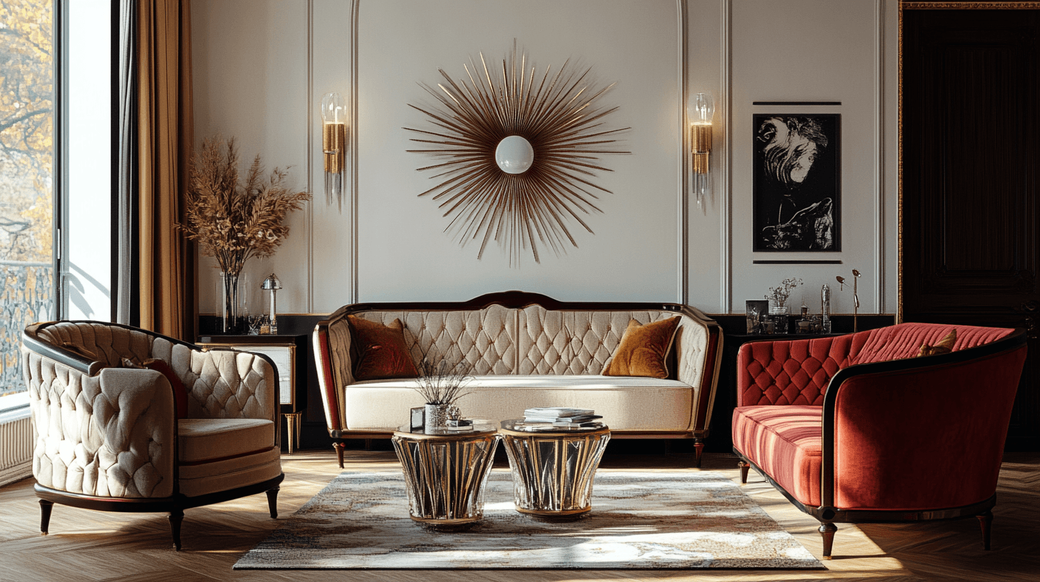 Art-Deco-Schlafzimmer: Stilvolle Eleganz und Glamour pur
