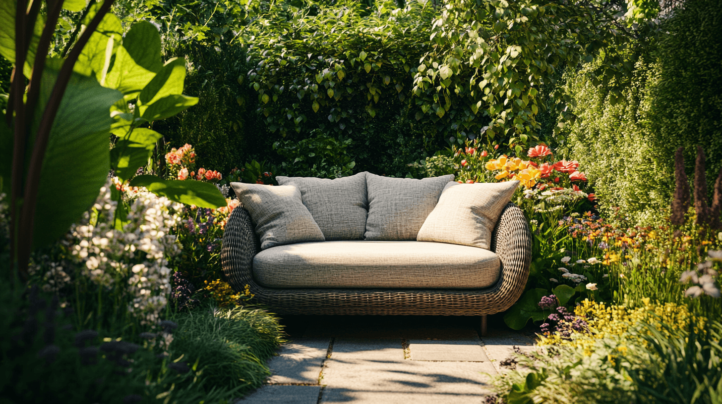 Gartenparadies: Bequeme Sofas für entspannte Momente im Freien