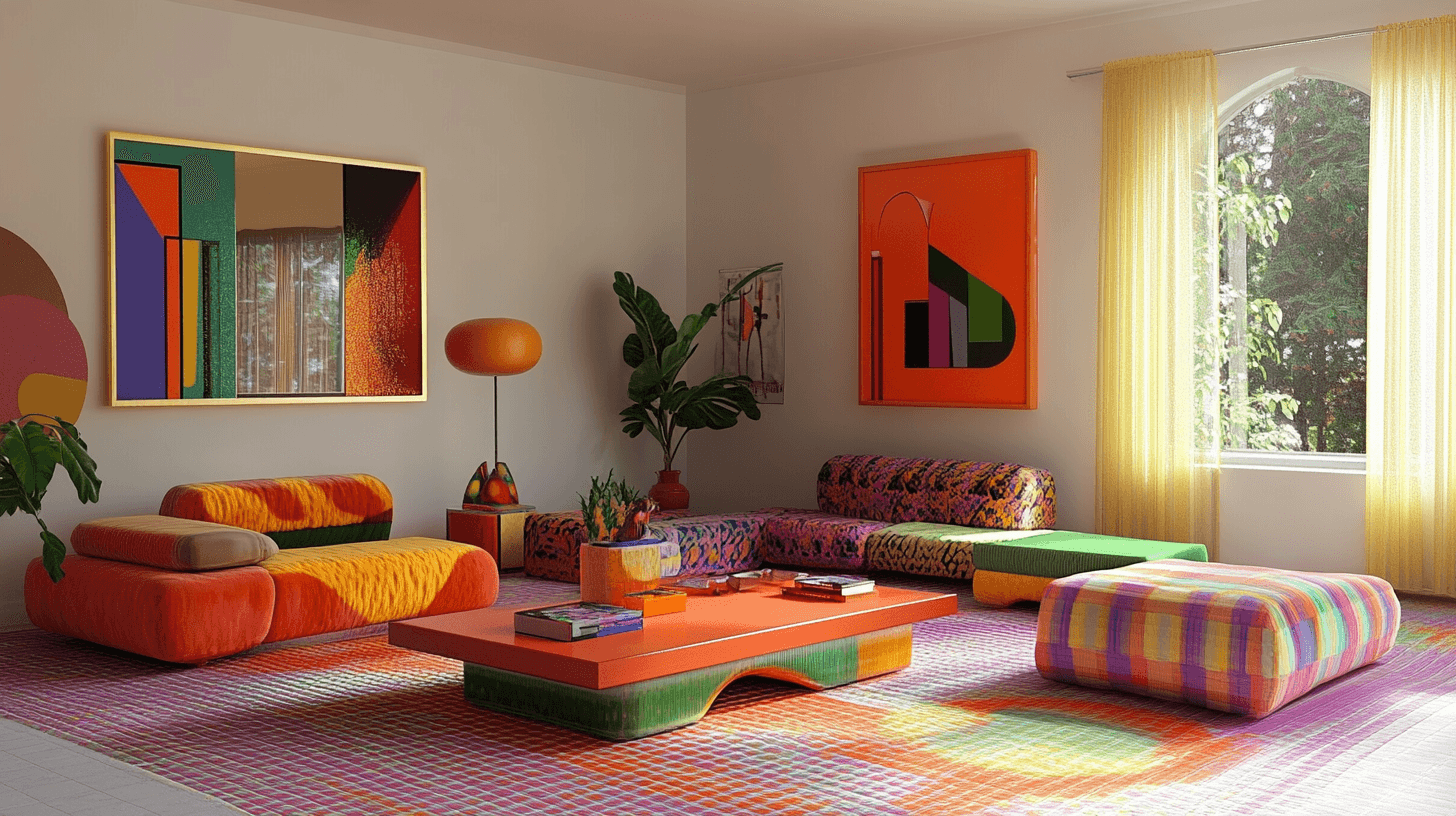 90er-Jahre-Retro-Stil: Die Rückkehr des bunten Designs