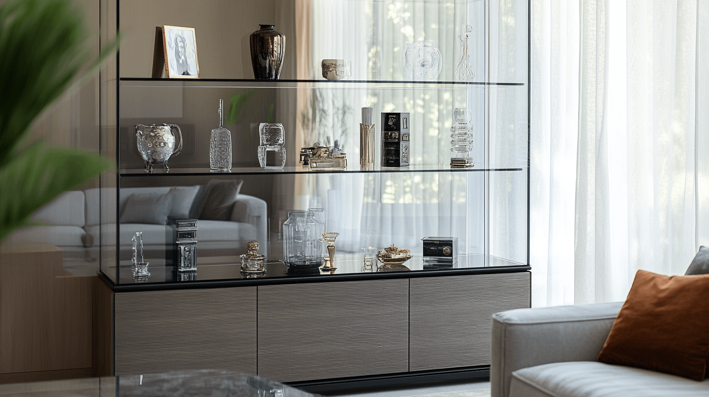 Zeitgemäßes Design: Glasvitrinen für deine Sammlerstücke