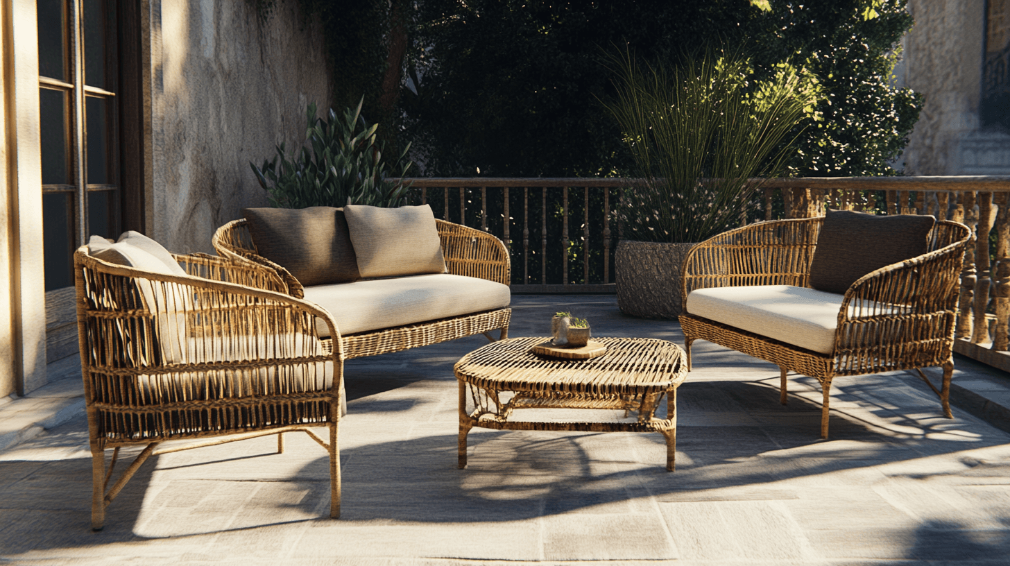 Die optimalen Materialien für Garten-Loungemöbel