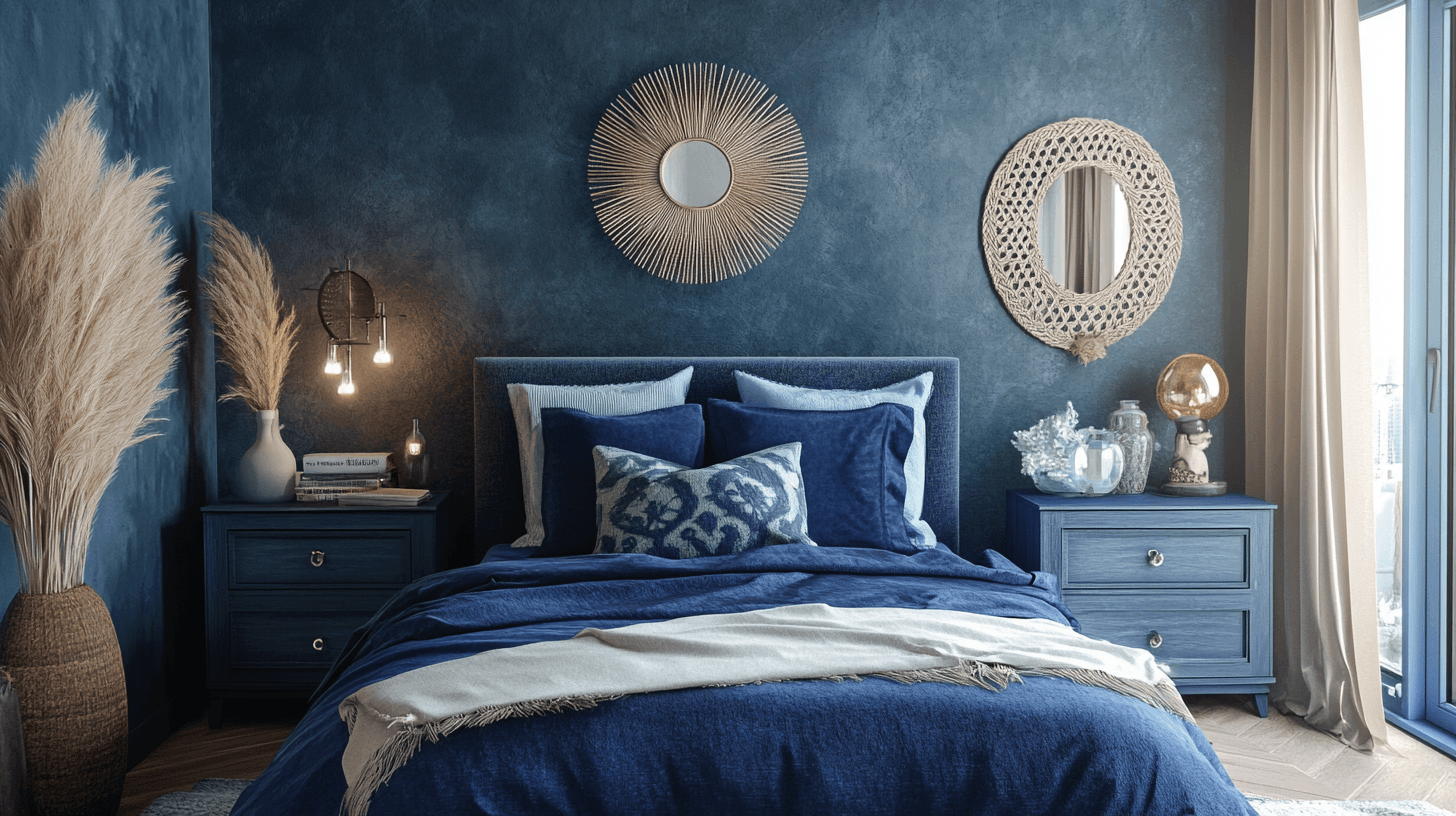 Einrichtung und Deko in der Farbe Blau