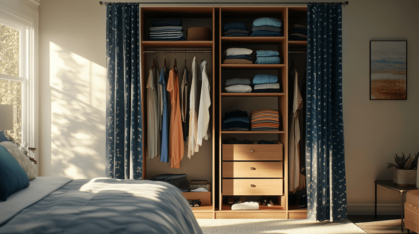 Offene Kleiderschränke: Der Trend zur Garderobe im Blick