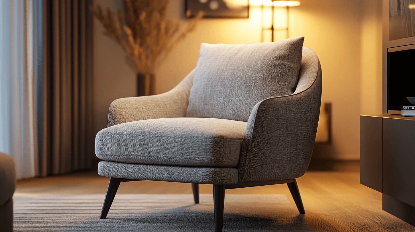 Elegant entspannen: Sessel mit Polsterung für dein Wohnzimmer