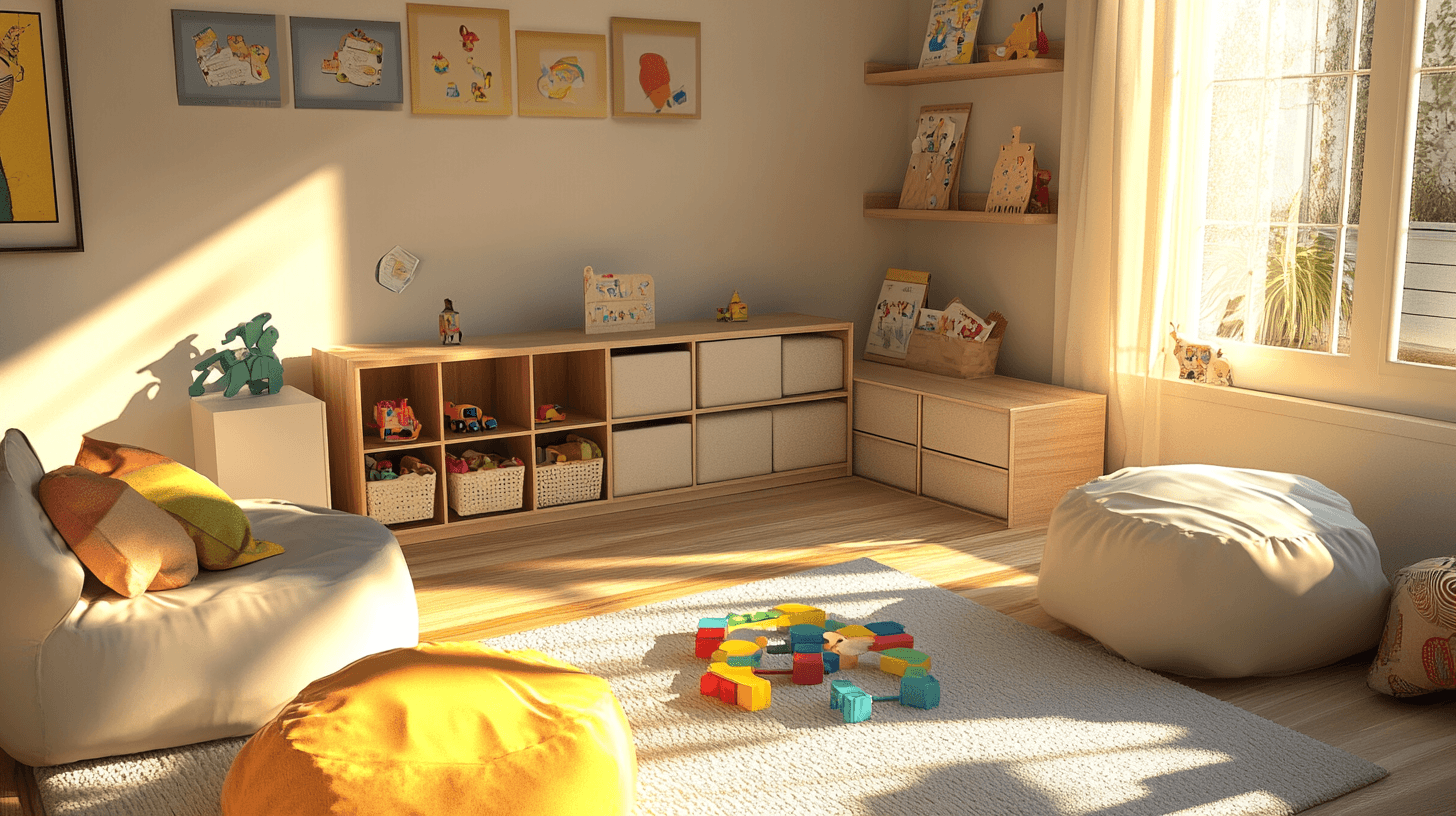 Gestaltungsideen für ein Wohnzimmer, das familienfreundlich ist