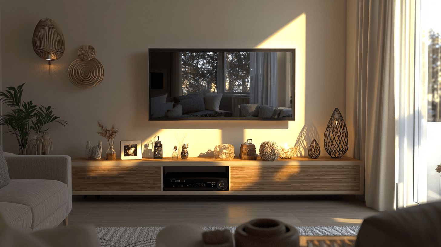 Wohnzimmer aufräumen: TV-Möbel für dein Entertainment