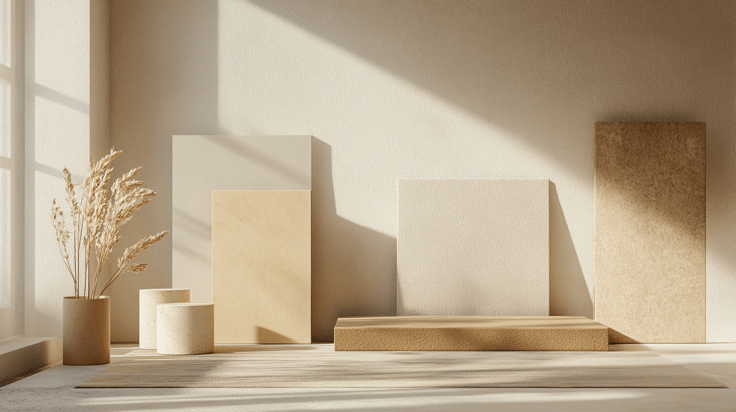 Farbwahl und Materialien: Das Fundament eines minimalistischen Wohnzimmers