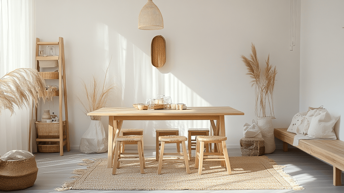 Holzelemente in verschiedene Wohnstile integrieren