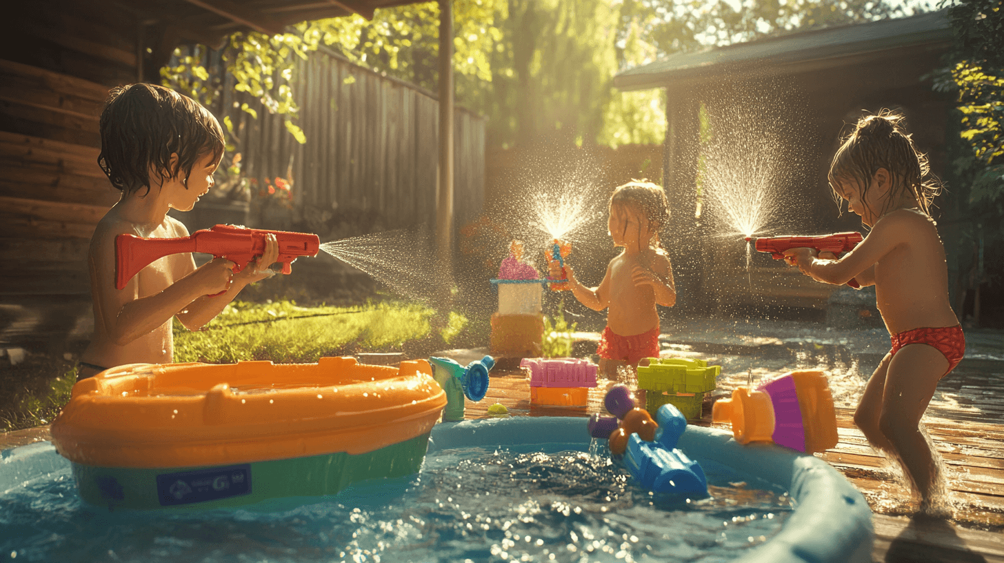 Wasserspielzeug: Spaß und Abkühlung bei hohen Temperaturen