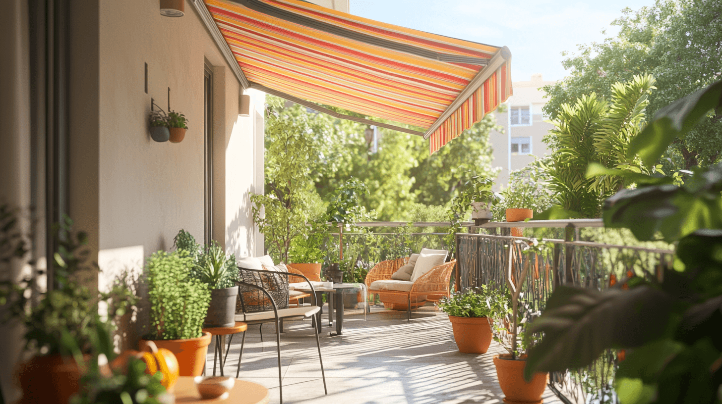 Praktische Schattenspender für Balkon und Terrasse: Markisen im Rampenlicht