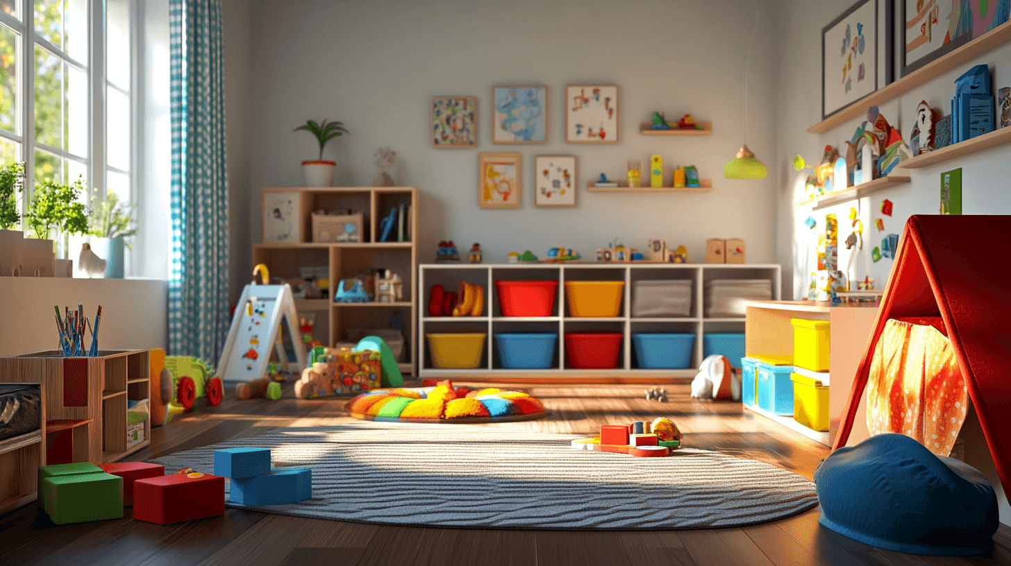 Kinderzimmer: Eine Kombination aus Kreativität und Struktur