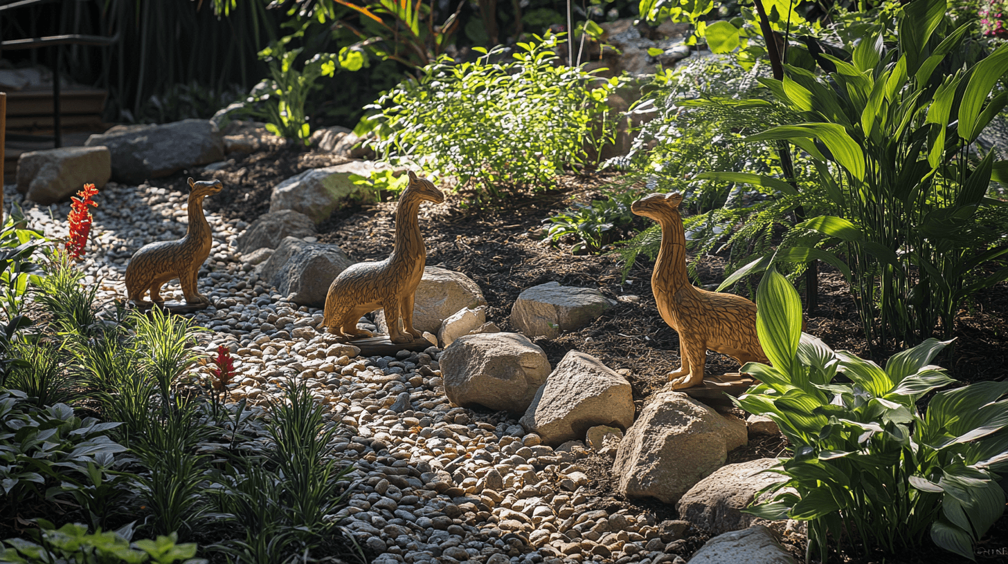 Tipps zur Platzierung von Figuren im Garten