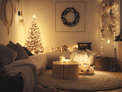Weihnachtsdeko im skandinavischen Stil: Schlicht und feierlich
