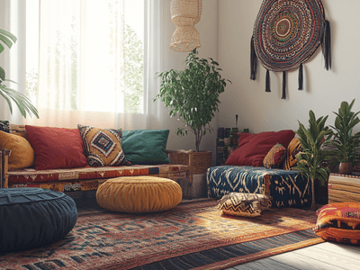 Nomadic Boho: Ungebundenheit und Einfallsreichtum im Wohnbereich