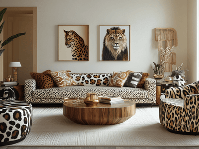 Leo, Zebra & Co.: Wie Animal Prints deine Einrichtung aufpeppen