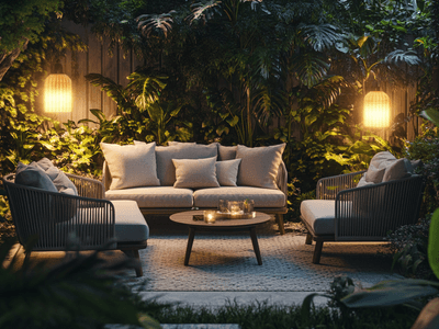 Sommerliche Gartenlounge: Tipps für eine stilvolle Einrichtung