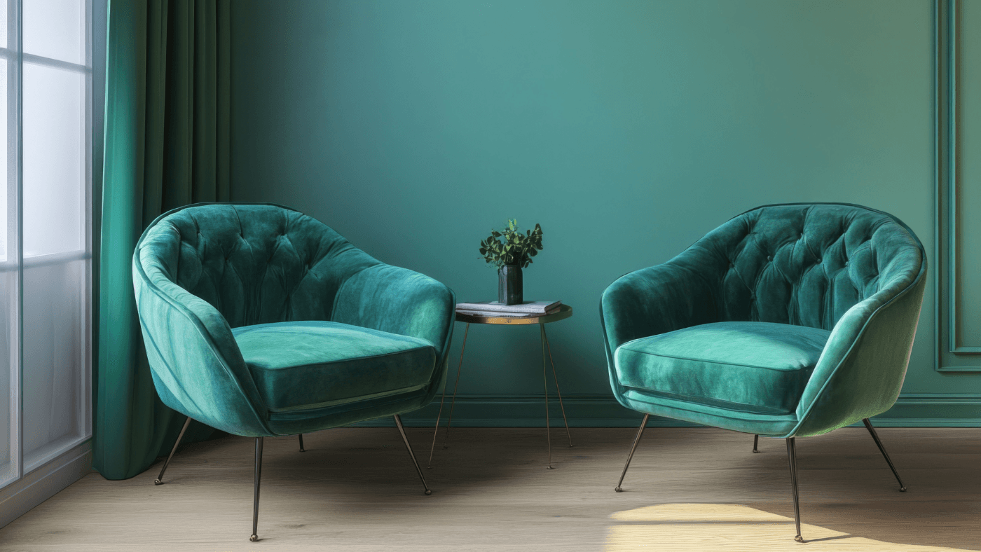 Benzinfarbe im Zuhause: Zeitgemäß und voller Energie